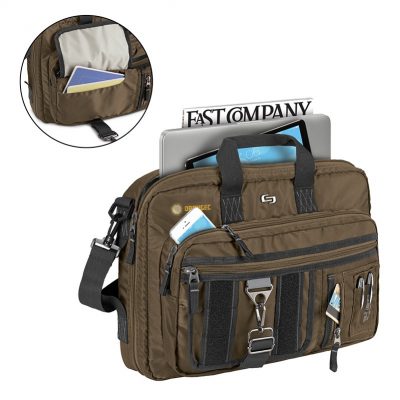 Solo Zone Briefcase Backpack Hybrid