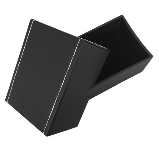 WCP16 Black Leatherette 2-Piece Gift Box-1