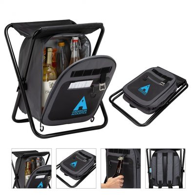 iCOOL Cape Town 20-Can Capacity Backpack Cooler Chair-1