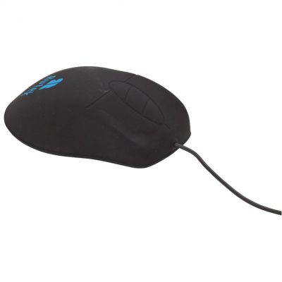 Seal Shield Mouse Black Antimicrobial-Washable Mouse