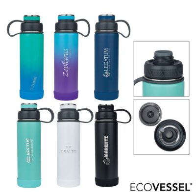 EcoVessel Boulder 20 oz. Vacuum Insulated Water Bottle-1