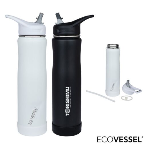 EcoVessel The Summit 24 oz. Vacuum Insulated Water Bottle