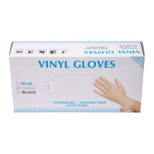 Protection-XL Box of 100 Extra Large Size Vinyl Gloves (50pairs)-2
