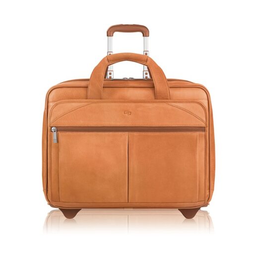 Solo NY Walker Leather Rolling Case-3