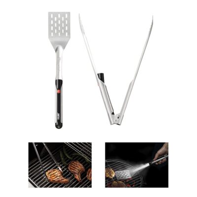 Grillight Premium Stainless Steel LED Grill Set-1